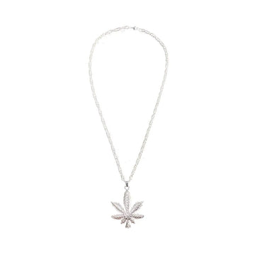 Silver Leaf Necklace